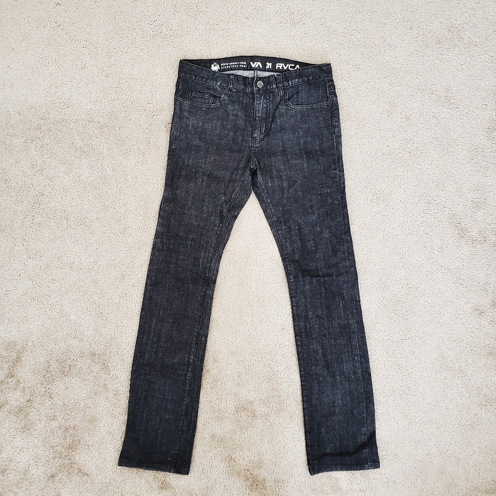 RVCA Black Skinny Jeans size 31